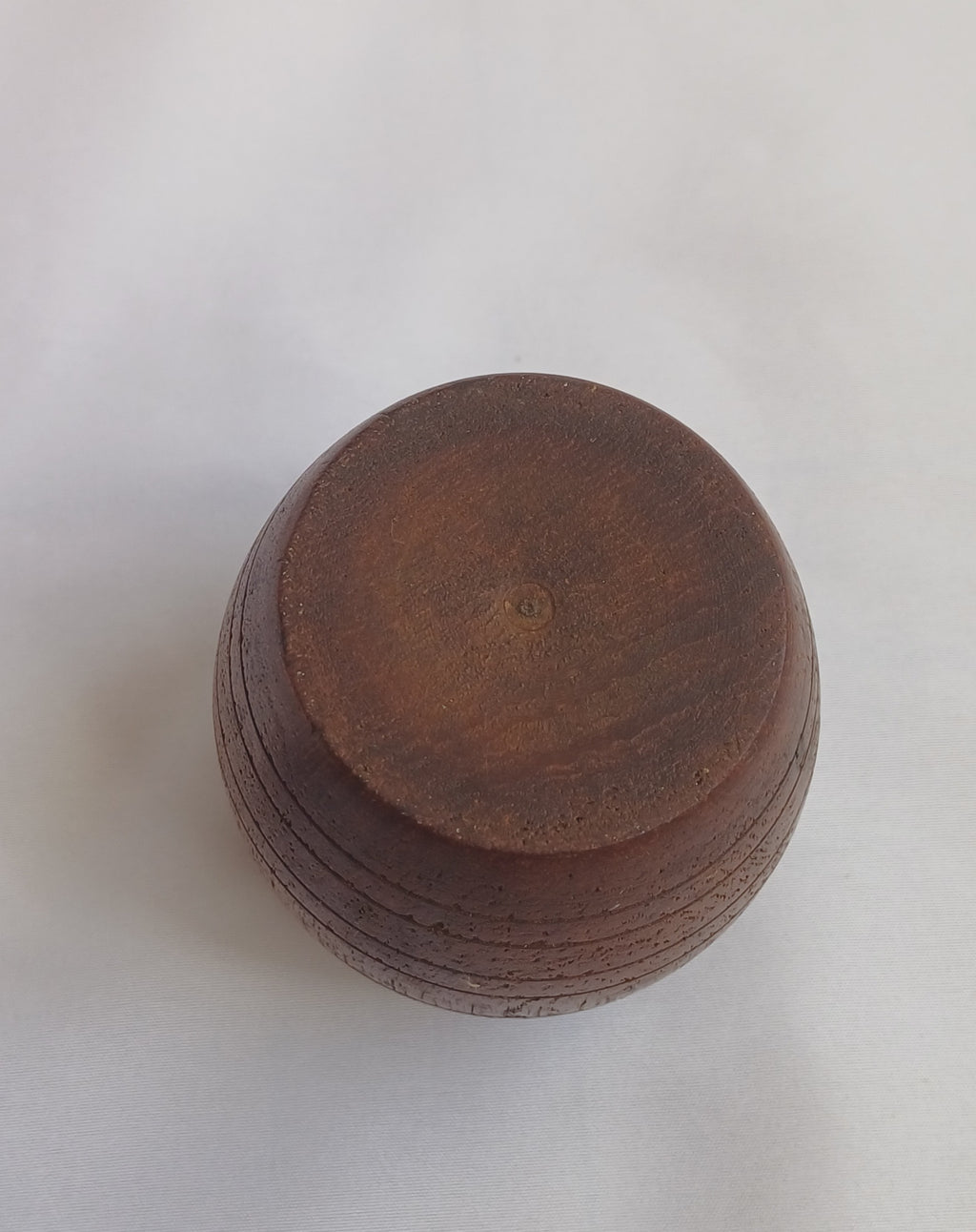 Miniature Barrel made from the teak of HMS Valiant