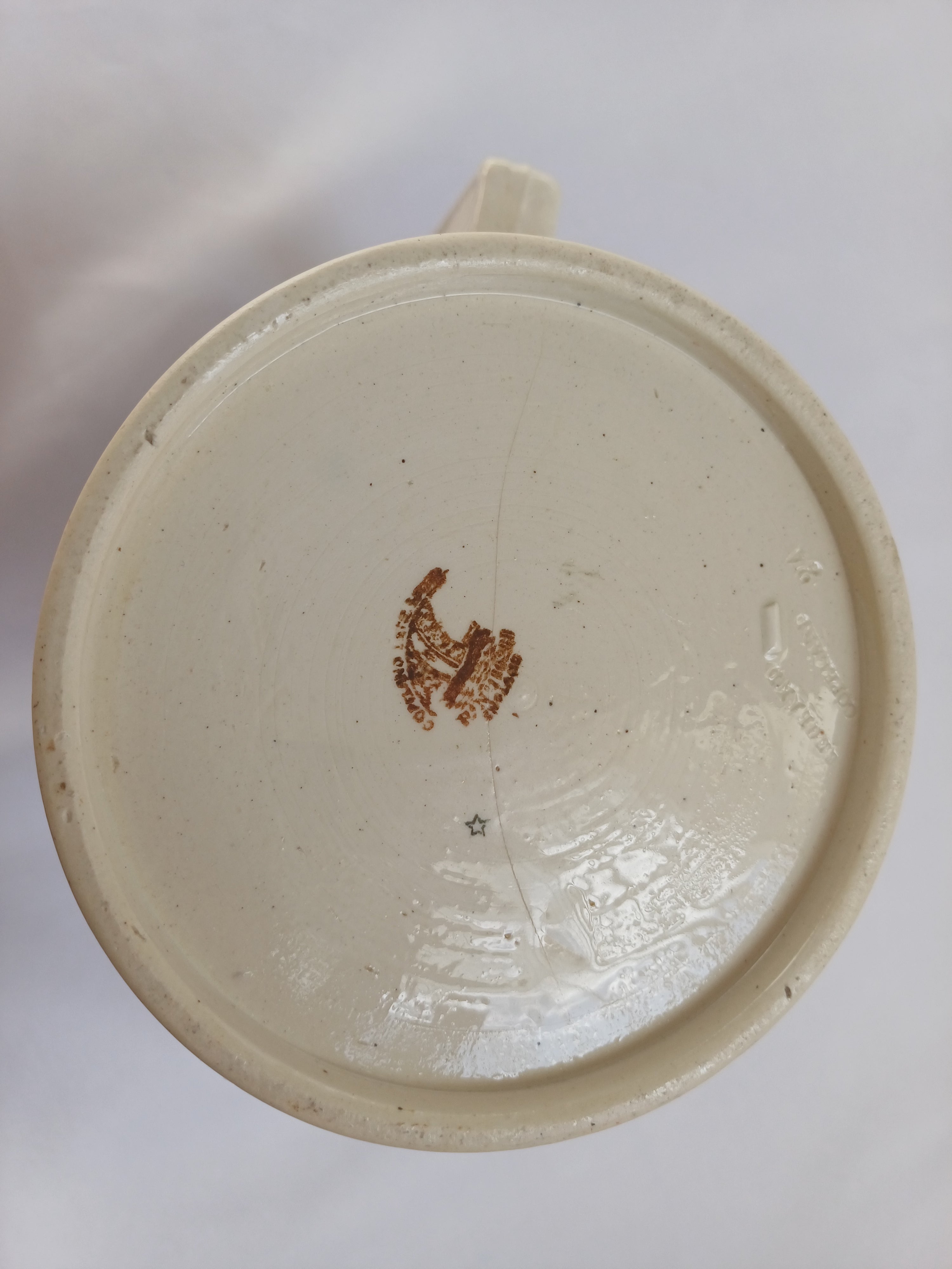 Copeland Late Spode Jasperware Jug with Pewter Lid