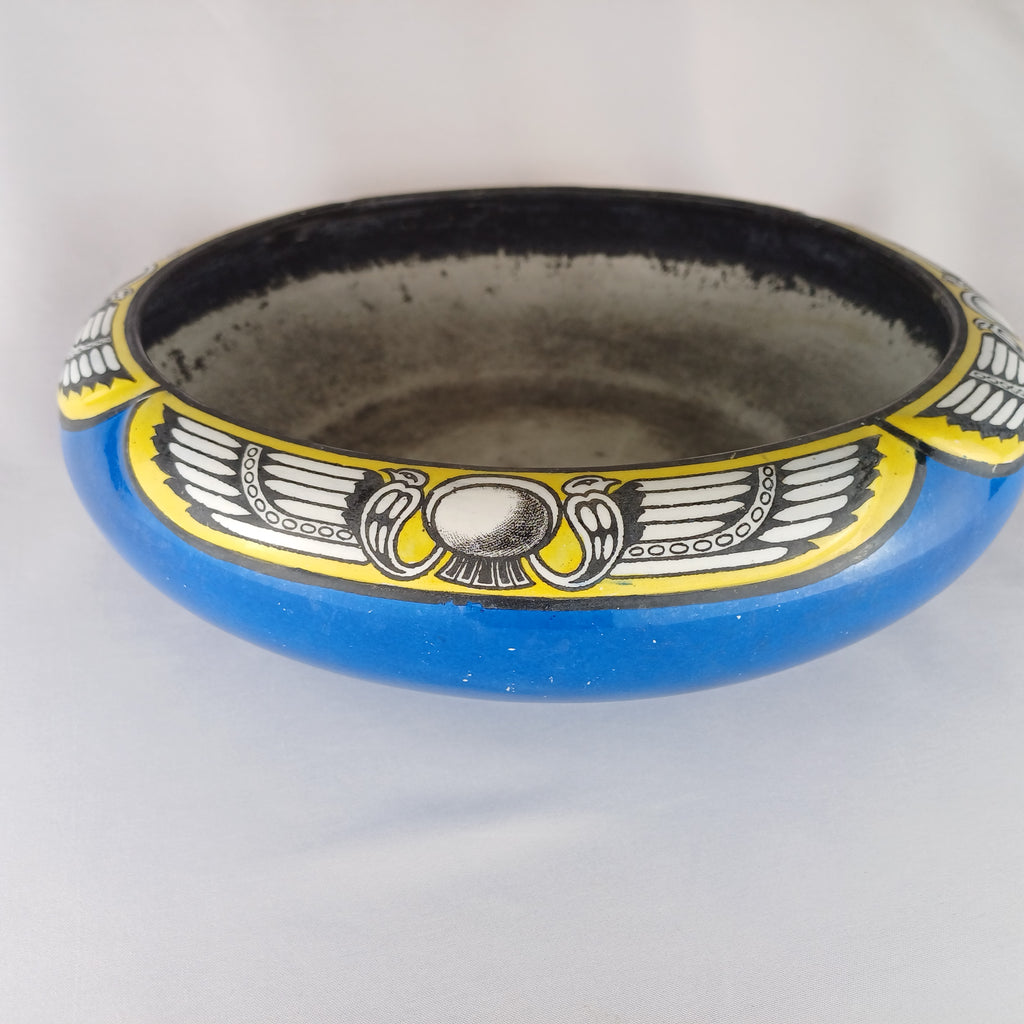Burleigh Ware Egyptian Pattern Fruit Bowl