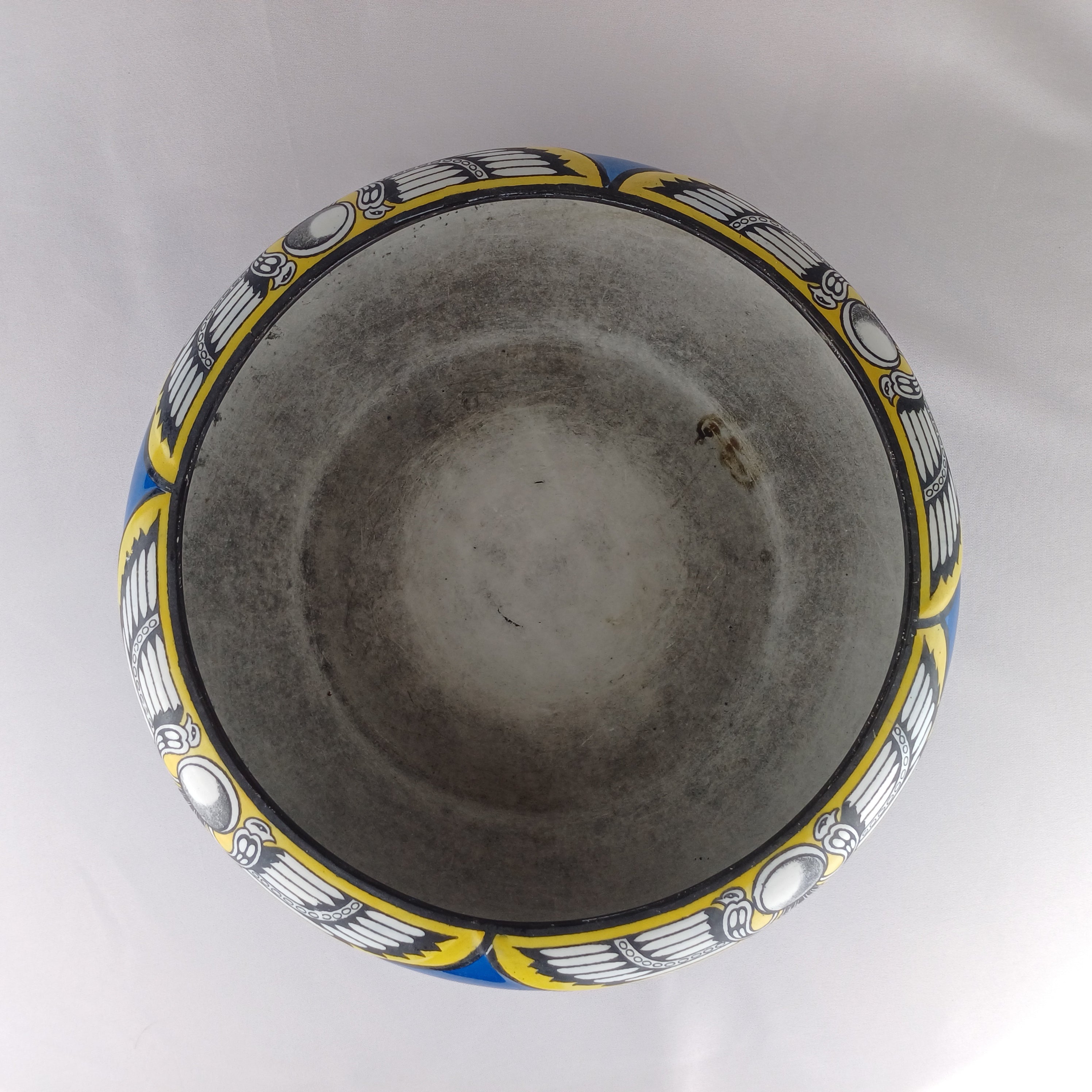 Burleigh Ware Egyptian Pattern Fruit Bowl