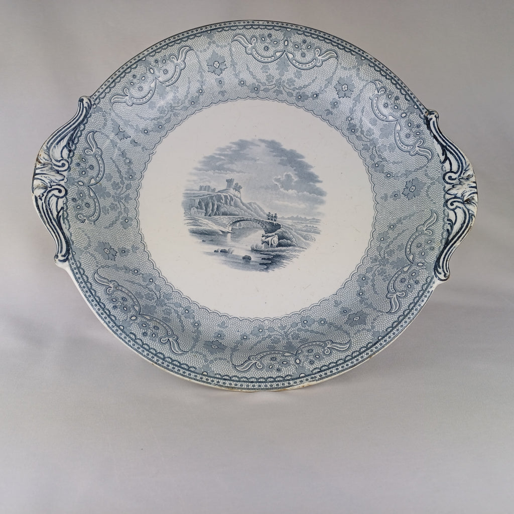1857 Copeland Late Spode "Richmond Views" Footed Bowl