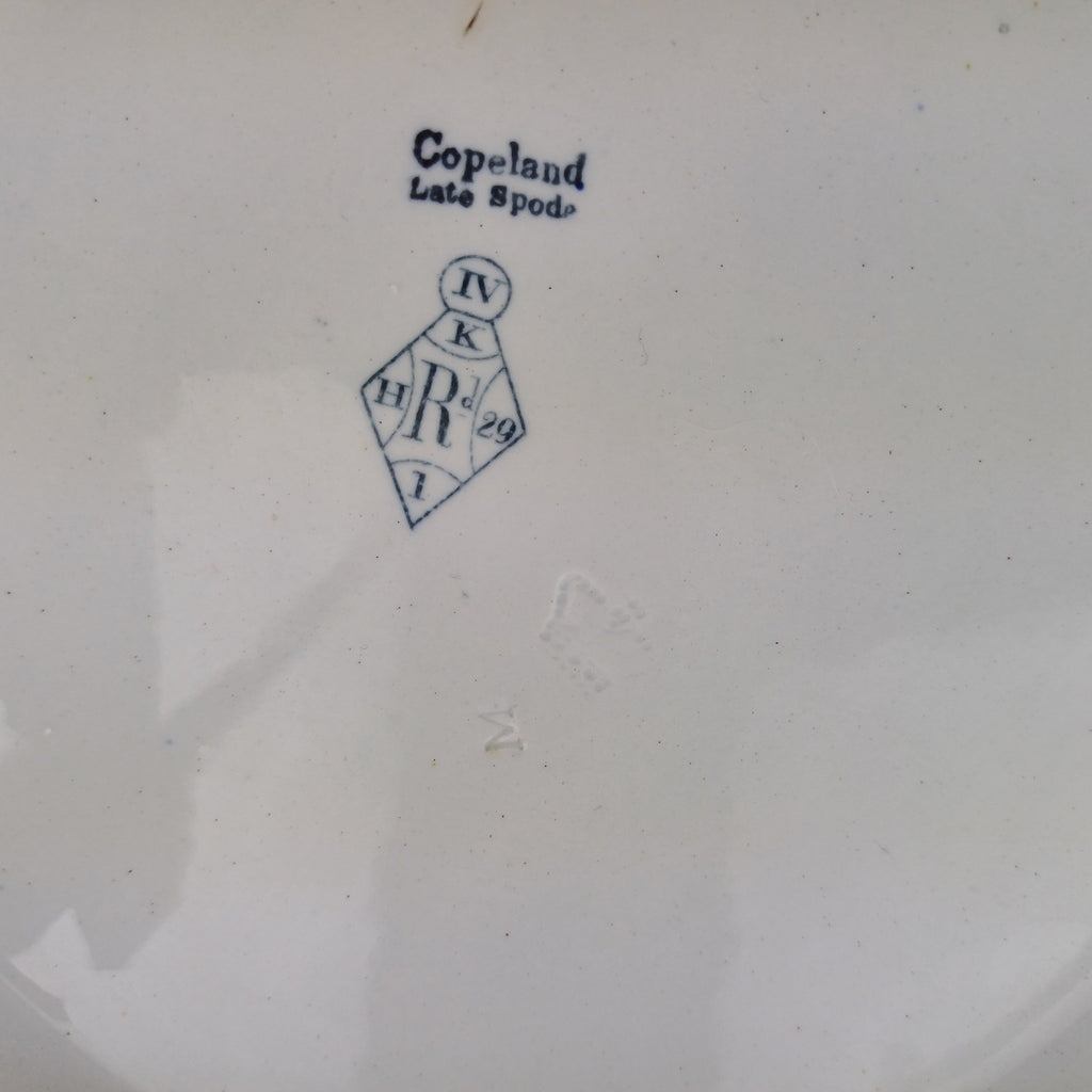 1857 Copeland Late Spode "Richmond Views" Footed Bowl