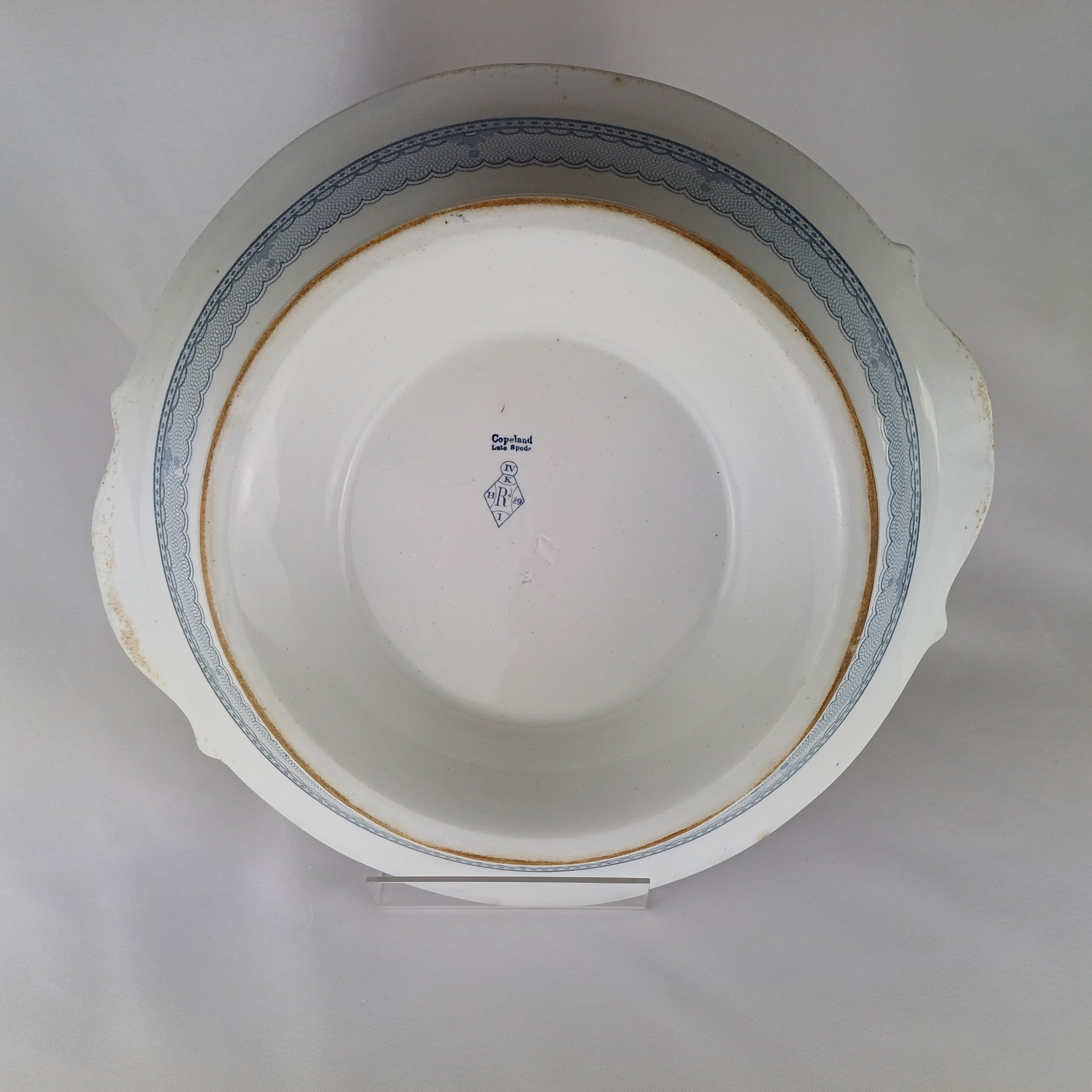 1857 Copeland Late Spode "Richmond Views" Footed Bowl