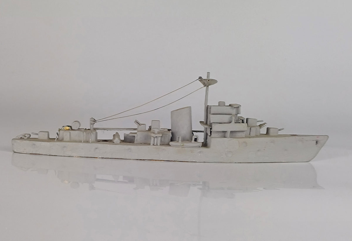 WWII Royal Navy Scratch Built Model Ship