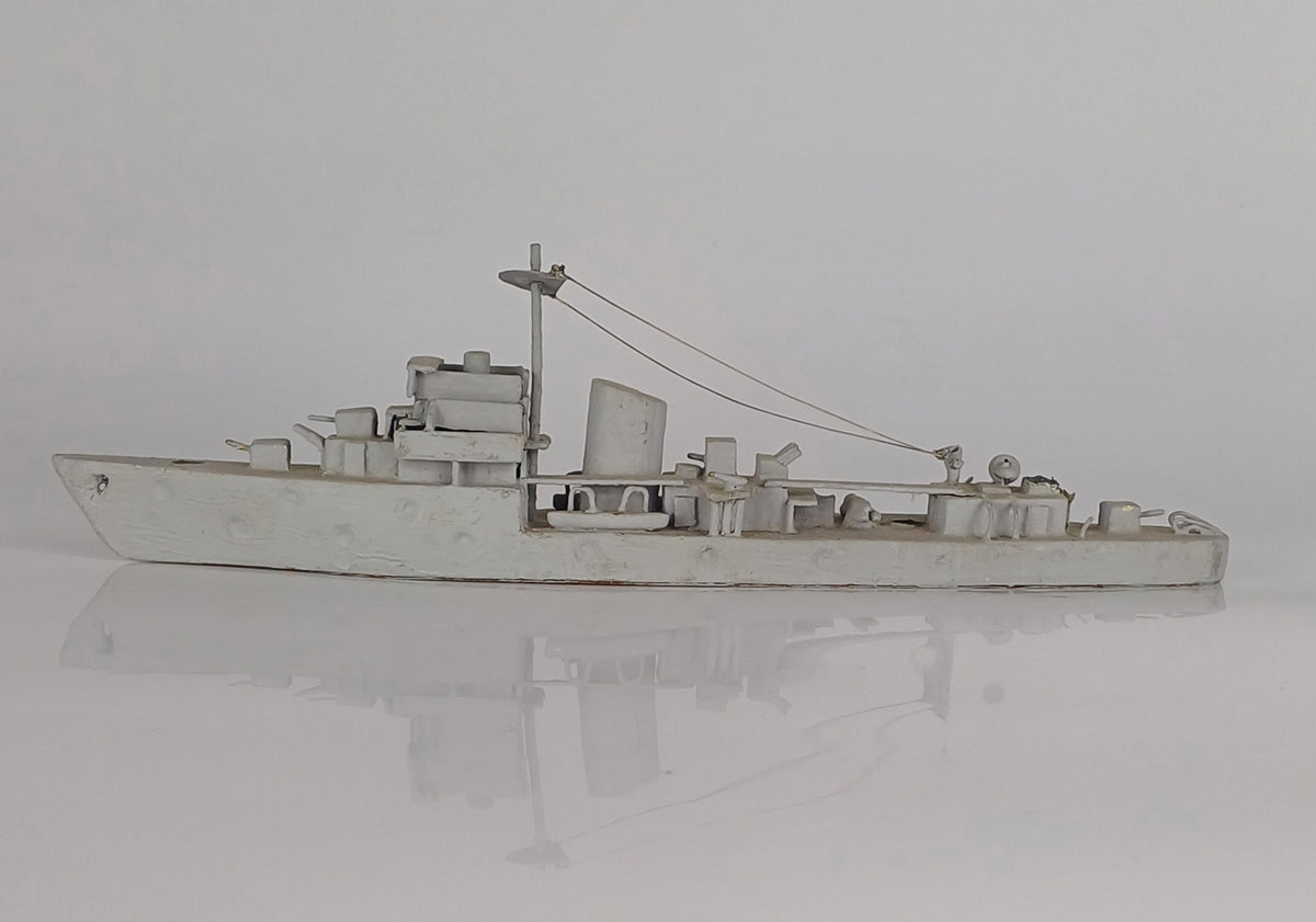 WWII Royal Navy Scratch Built Model Ship