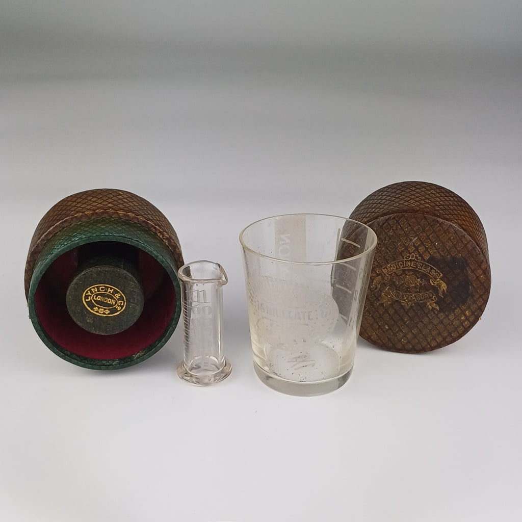 Apothecary Medicine Glass & Measure