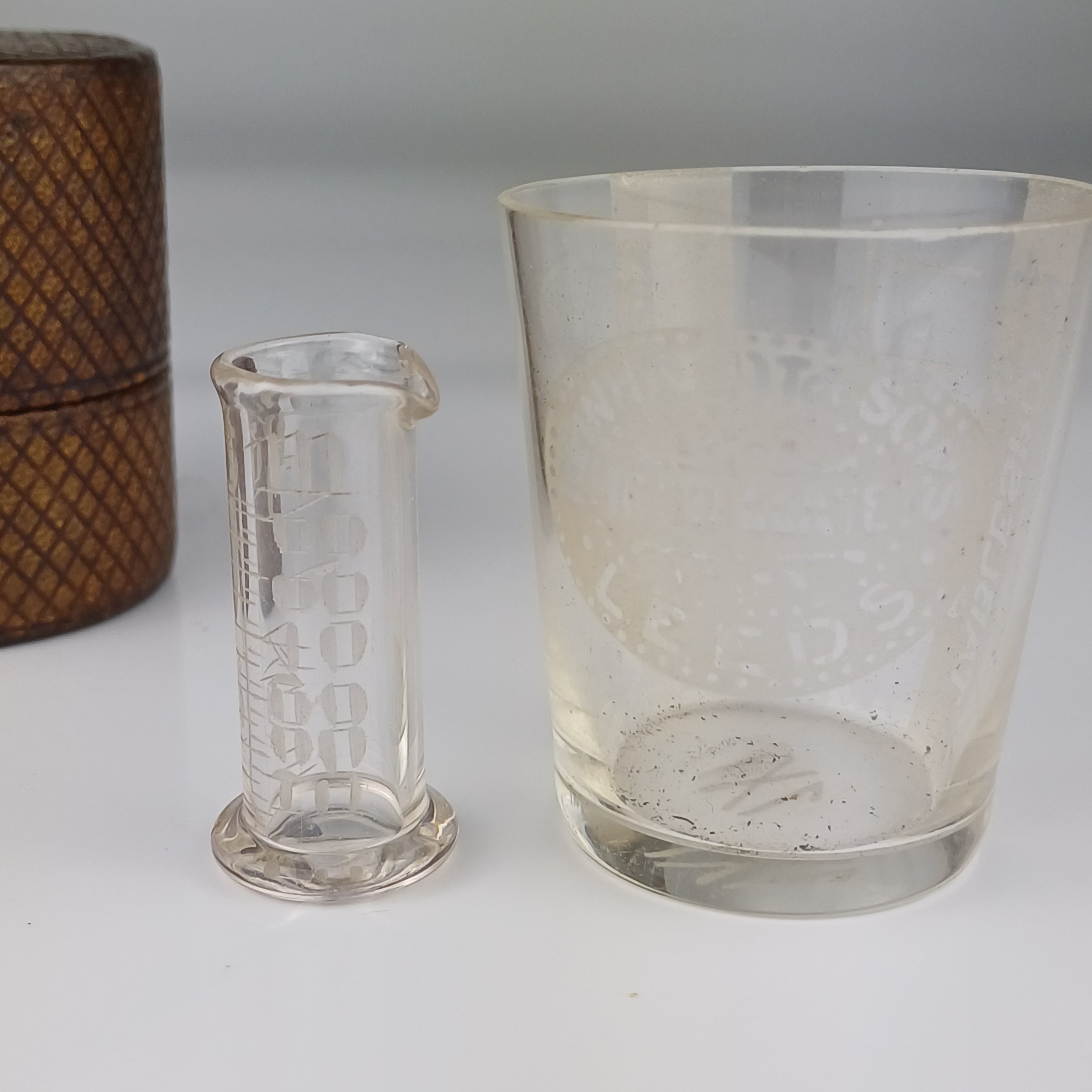 Apothecary Medicine Glass & Measure