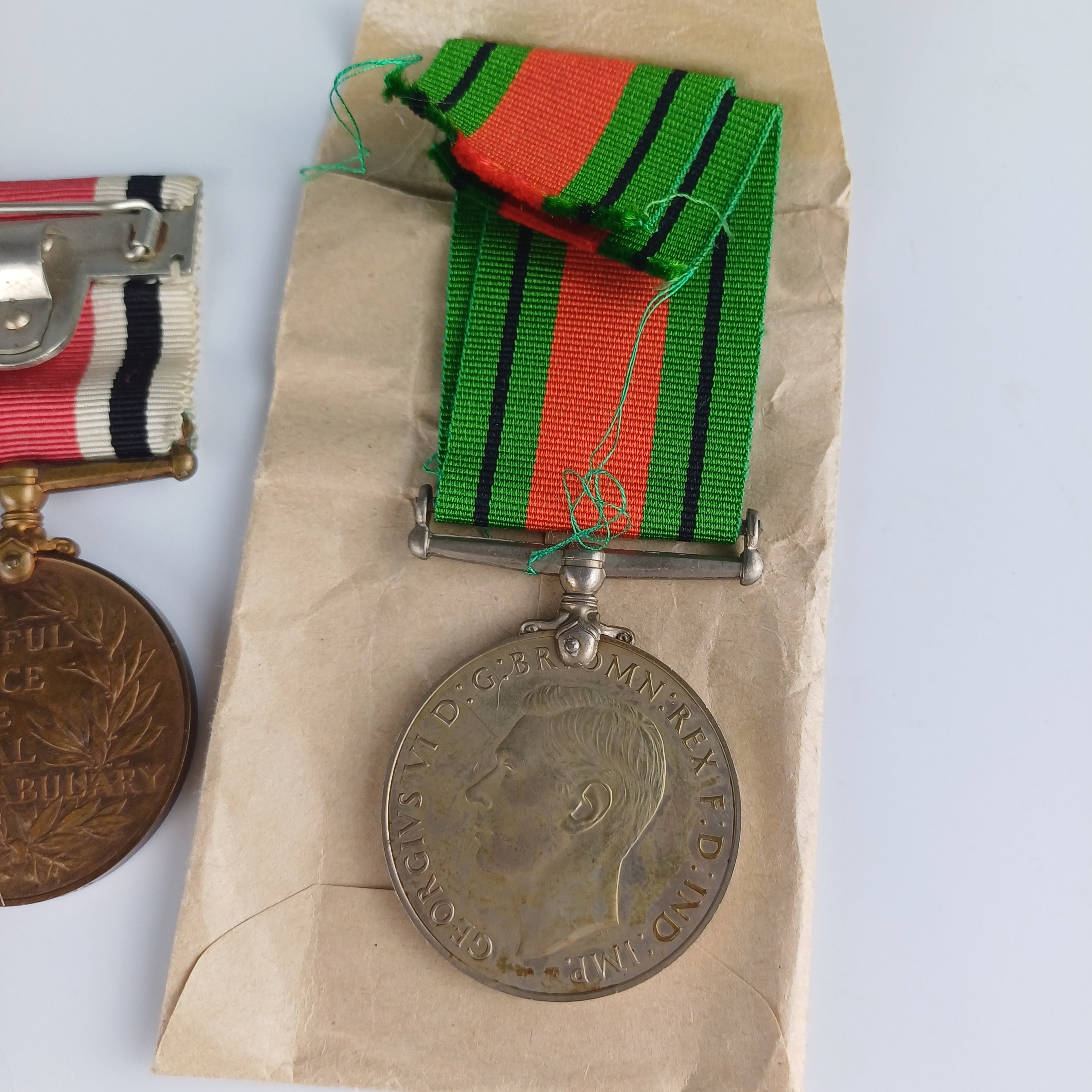 WWII Service Medals & Documentation