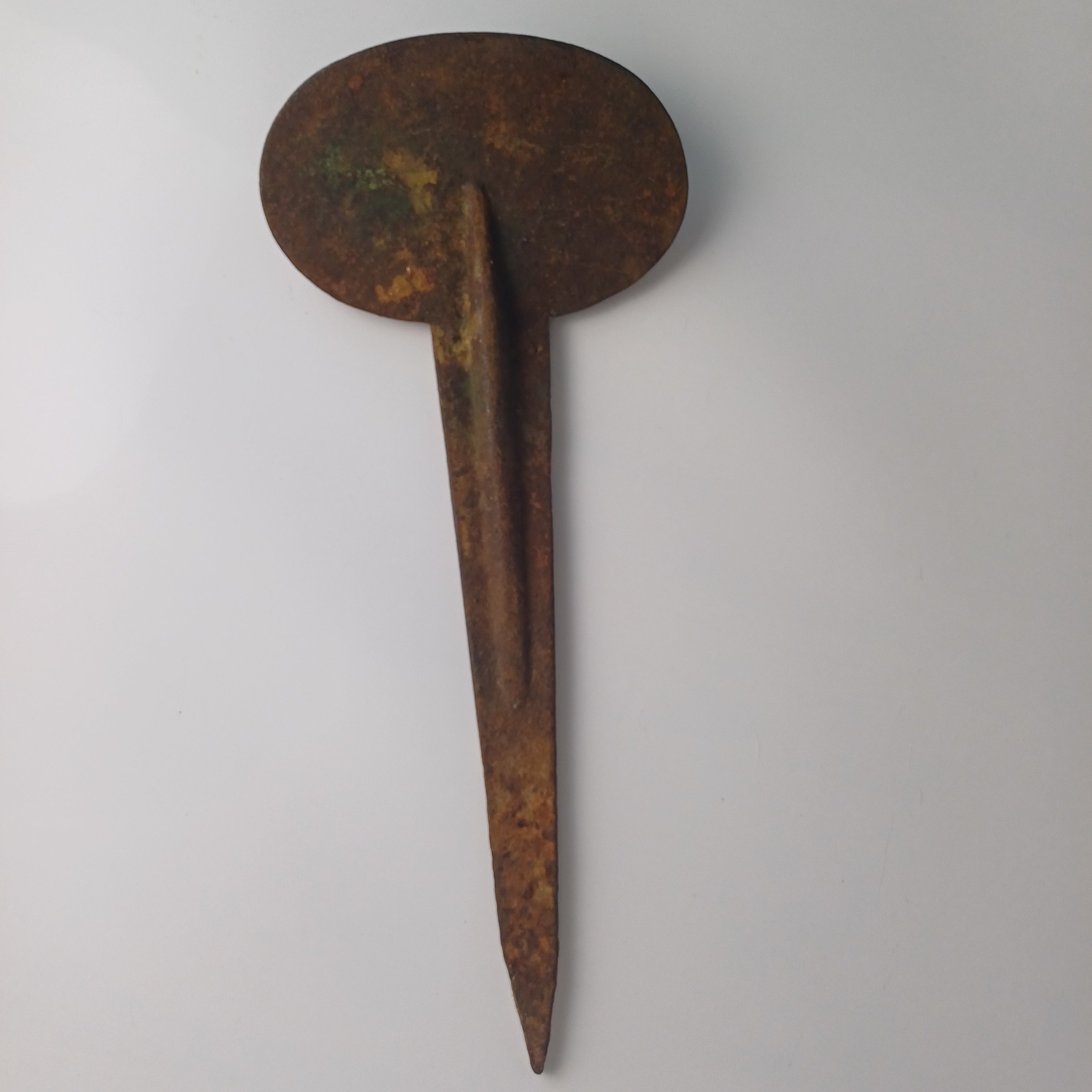 Cast Iron Victorian Grave Marker 768