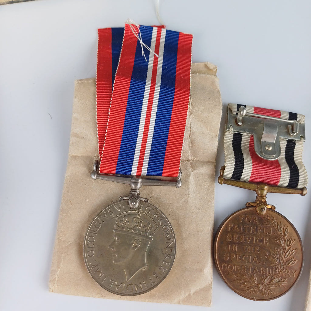 WWII Service Medals & Documentation