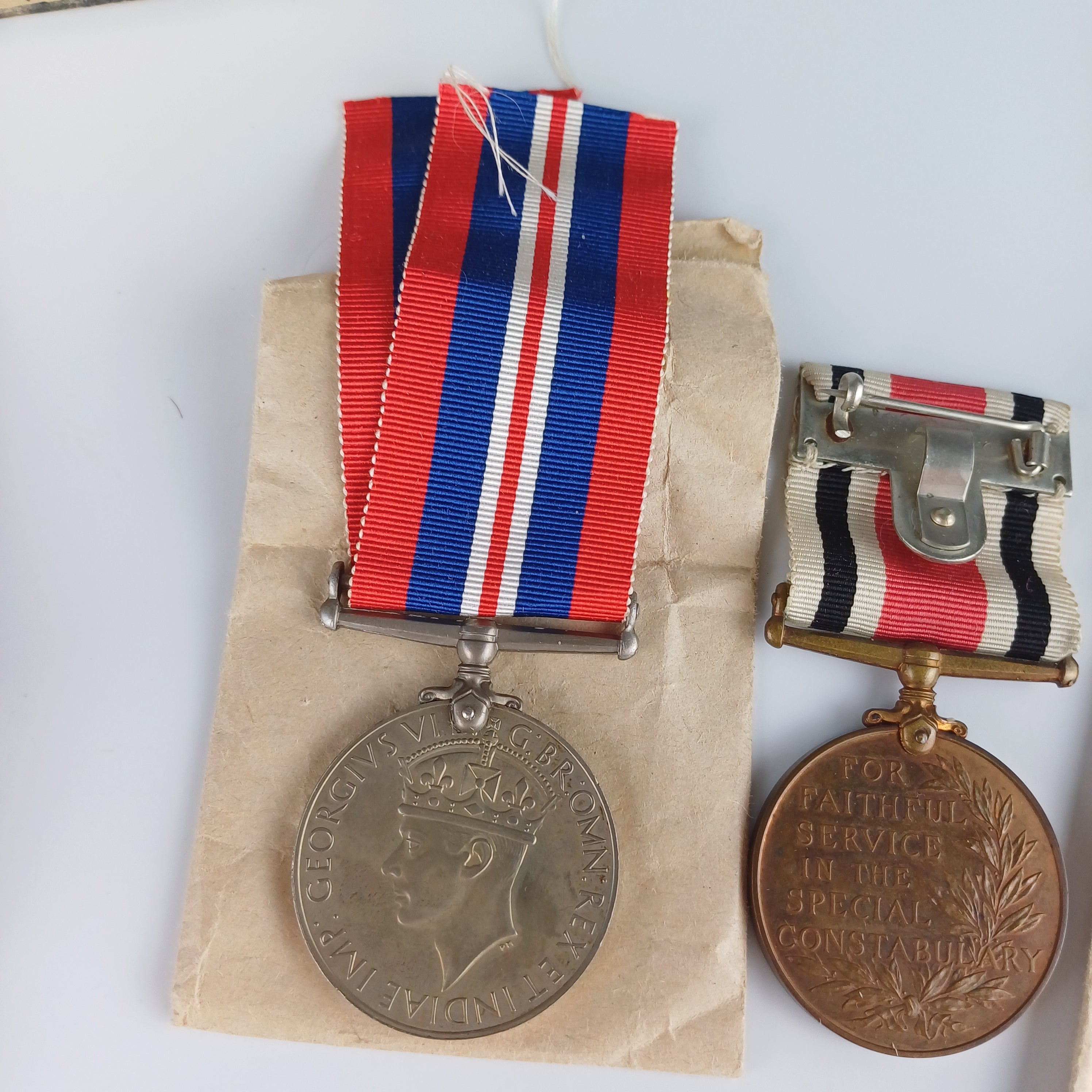 WWII Service Medals & Documentation