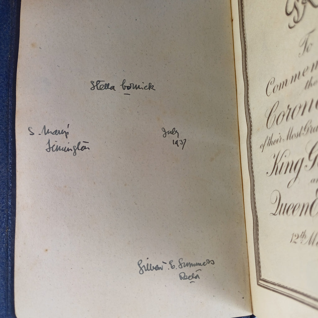 1937 Boxed Coronation Bible