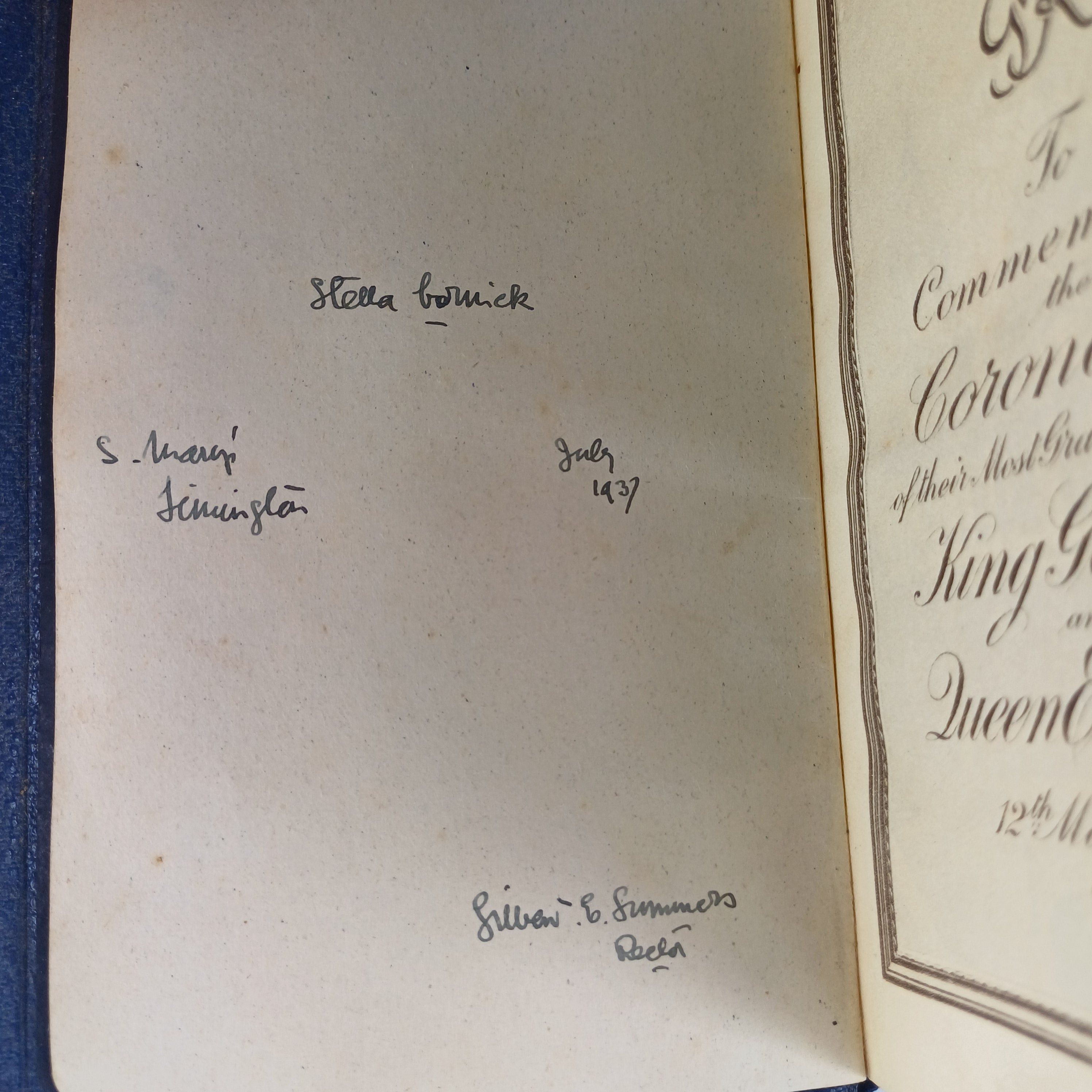 1937 Boxed Coronation Bible