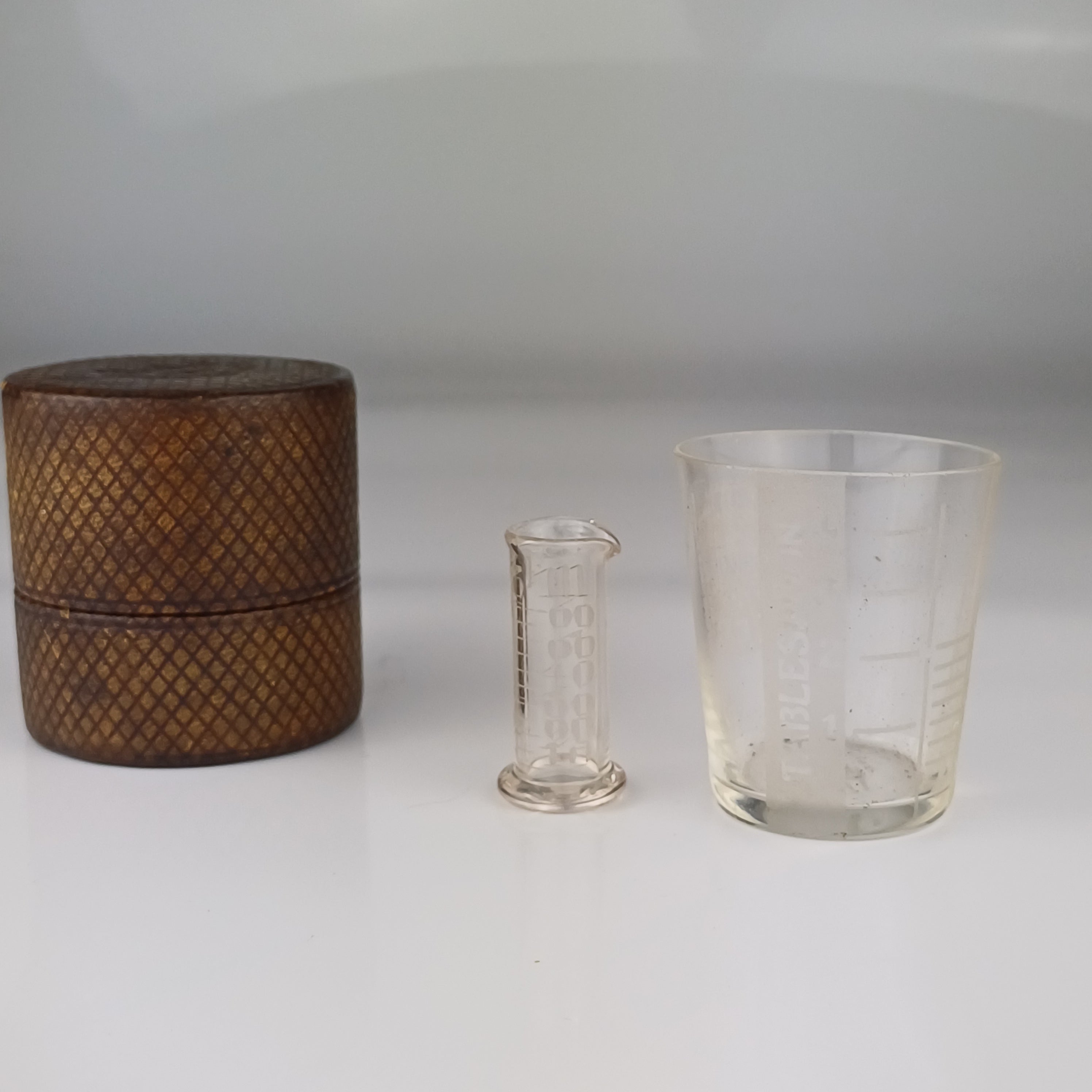 Apothecary Medicine Glass & Measure