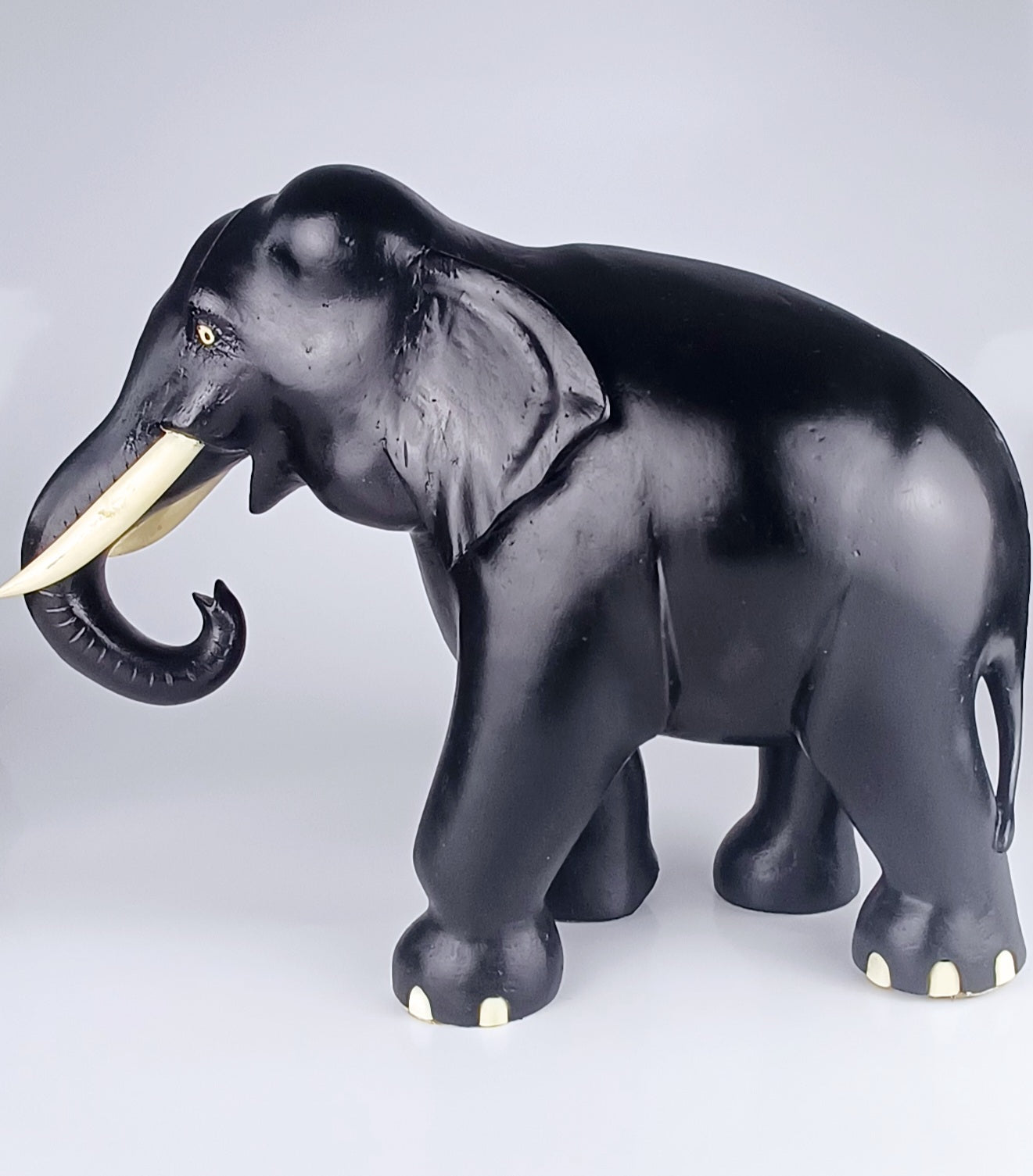 Distinctive Large Decorative Elephant Statue