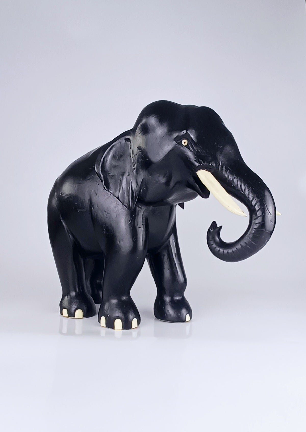 Distinctive Large Decorative Elephant Statue