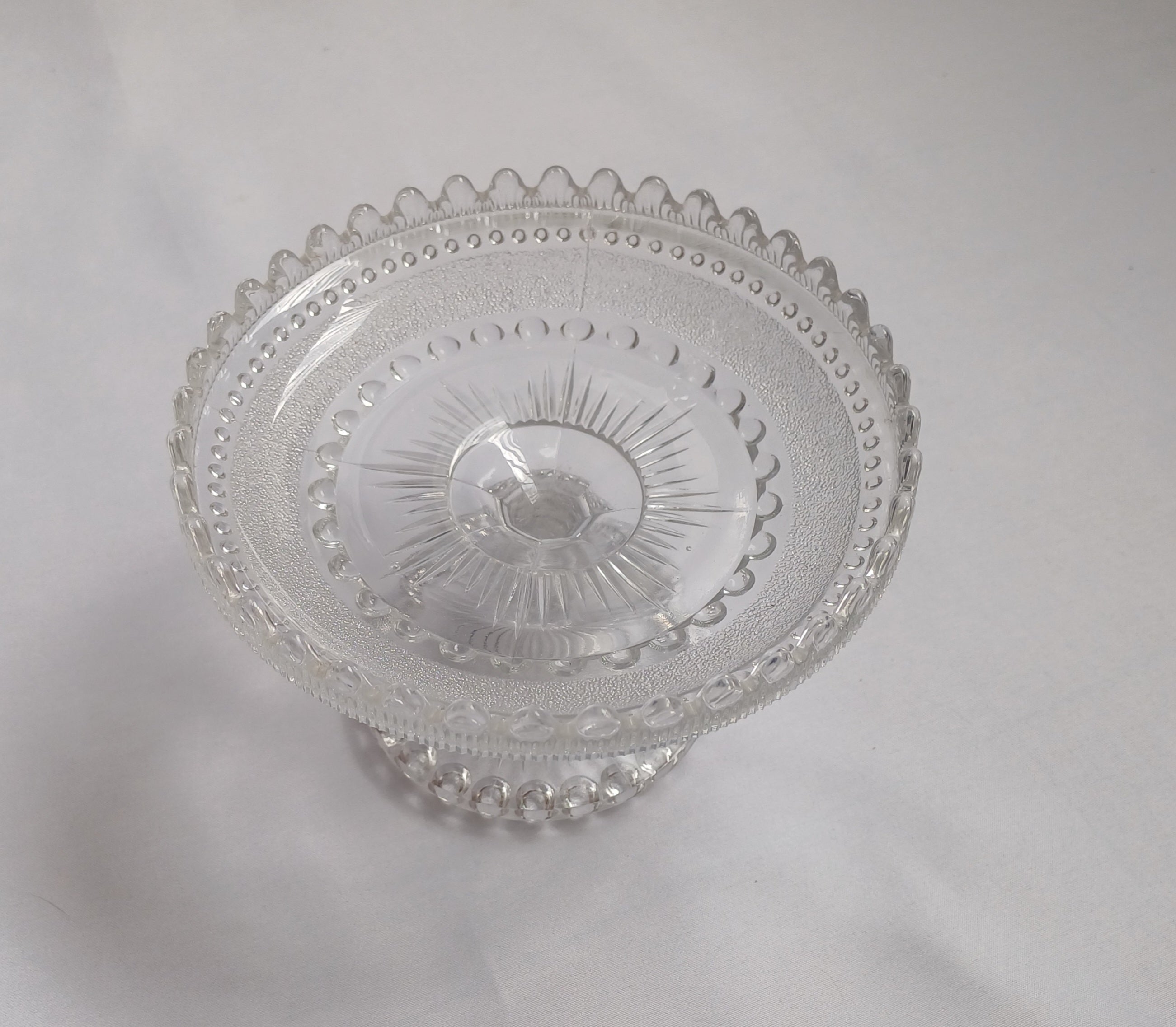 Victorian Glass Compote