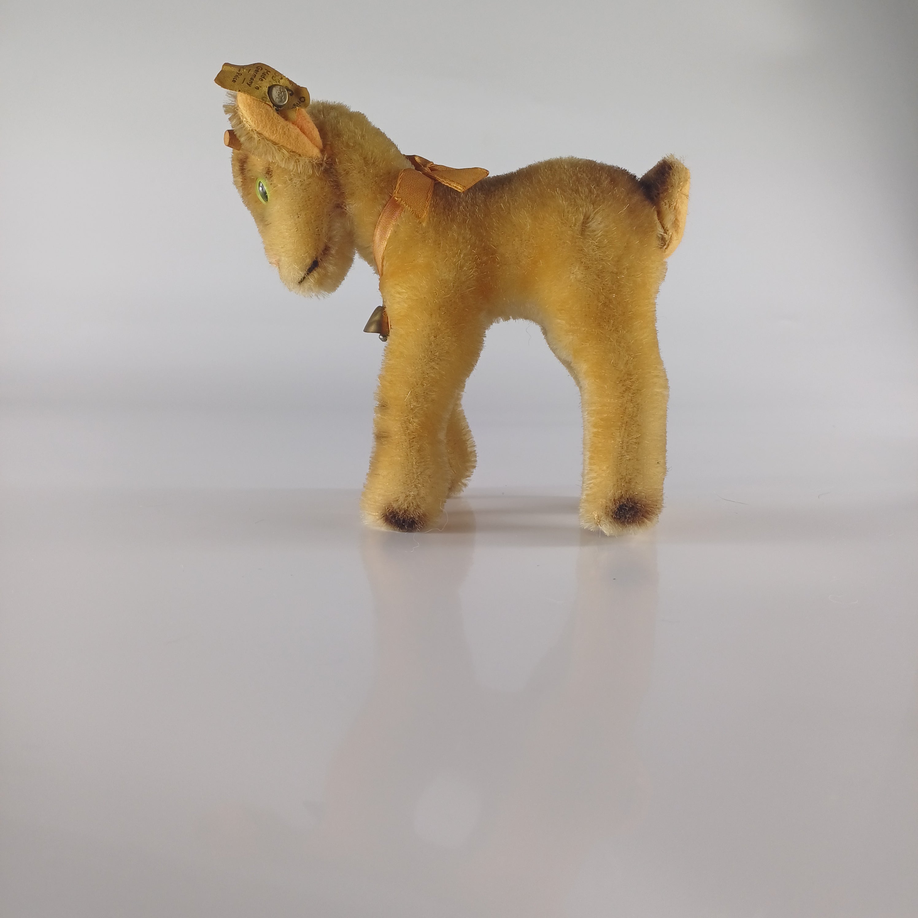 Steiff Zicky Goat Stuffed Animal #1