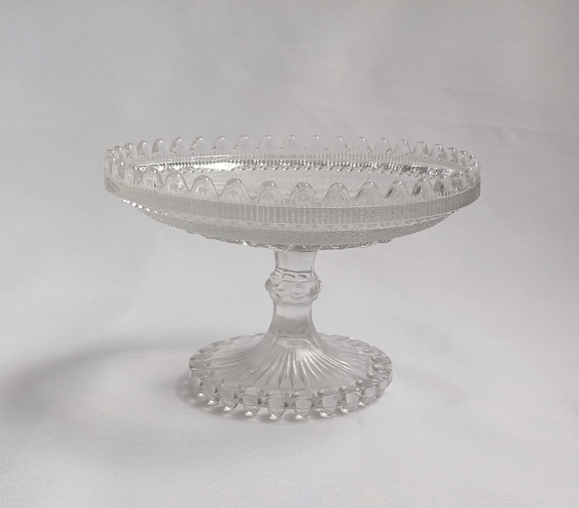 Victorian Glass Compote