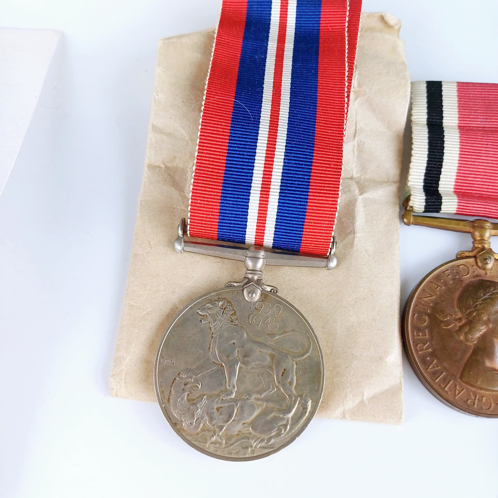WWII Service Medals & Documentation