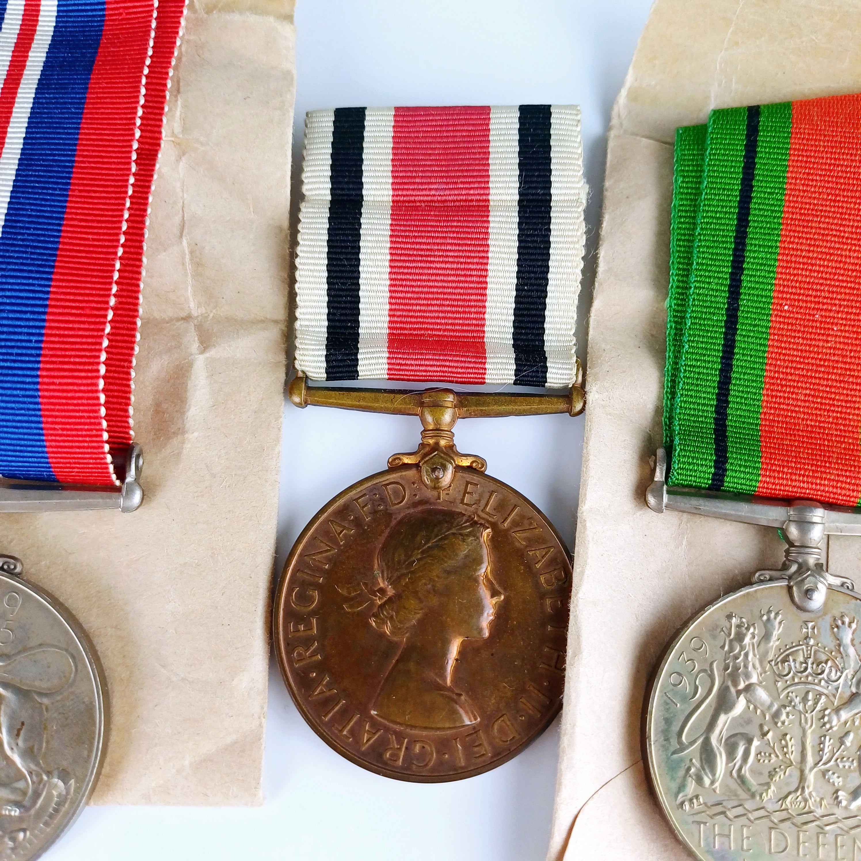 WWII Service Medals & Documentation