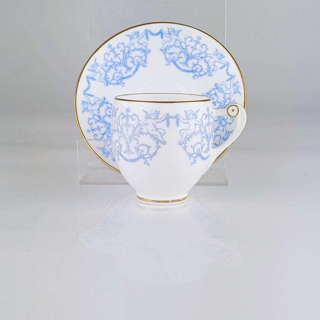 Exquisite Mintons "Victoria" Cup and Saucer Set 1886